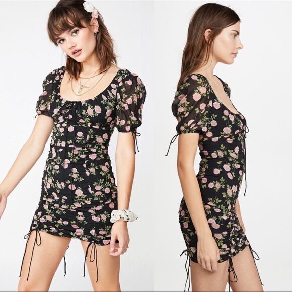 For Love & Lemons Biscotti Mini Dress - Picture 4 of 12